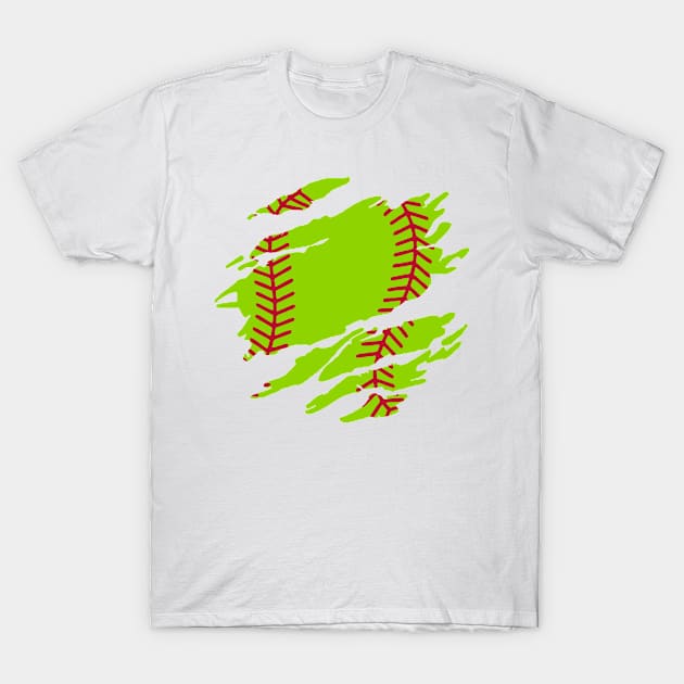 SOFTBALL IS LIFE T-Shirt by YourLuckyTee